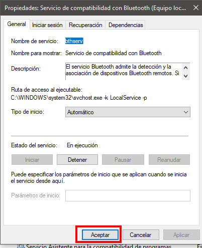 Bluetooth Windows 10, Windows 8, No Detecta Dispositivos (No.